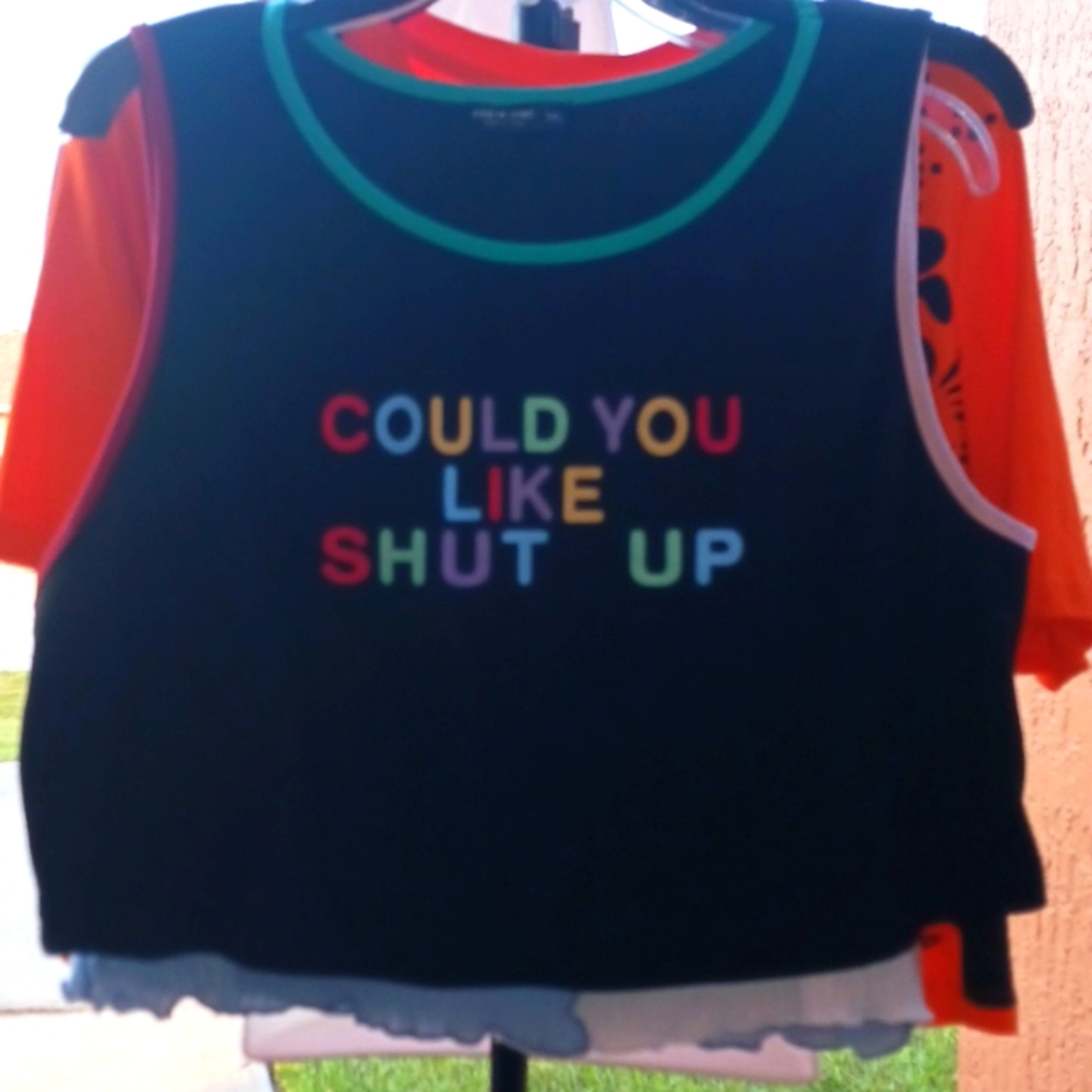 #8 Shein 3xl Curve Tee Blue